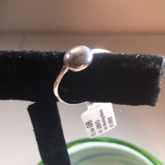 Sterling Silver Sphere Ring - Picture 5 of 6